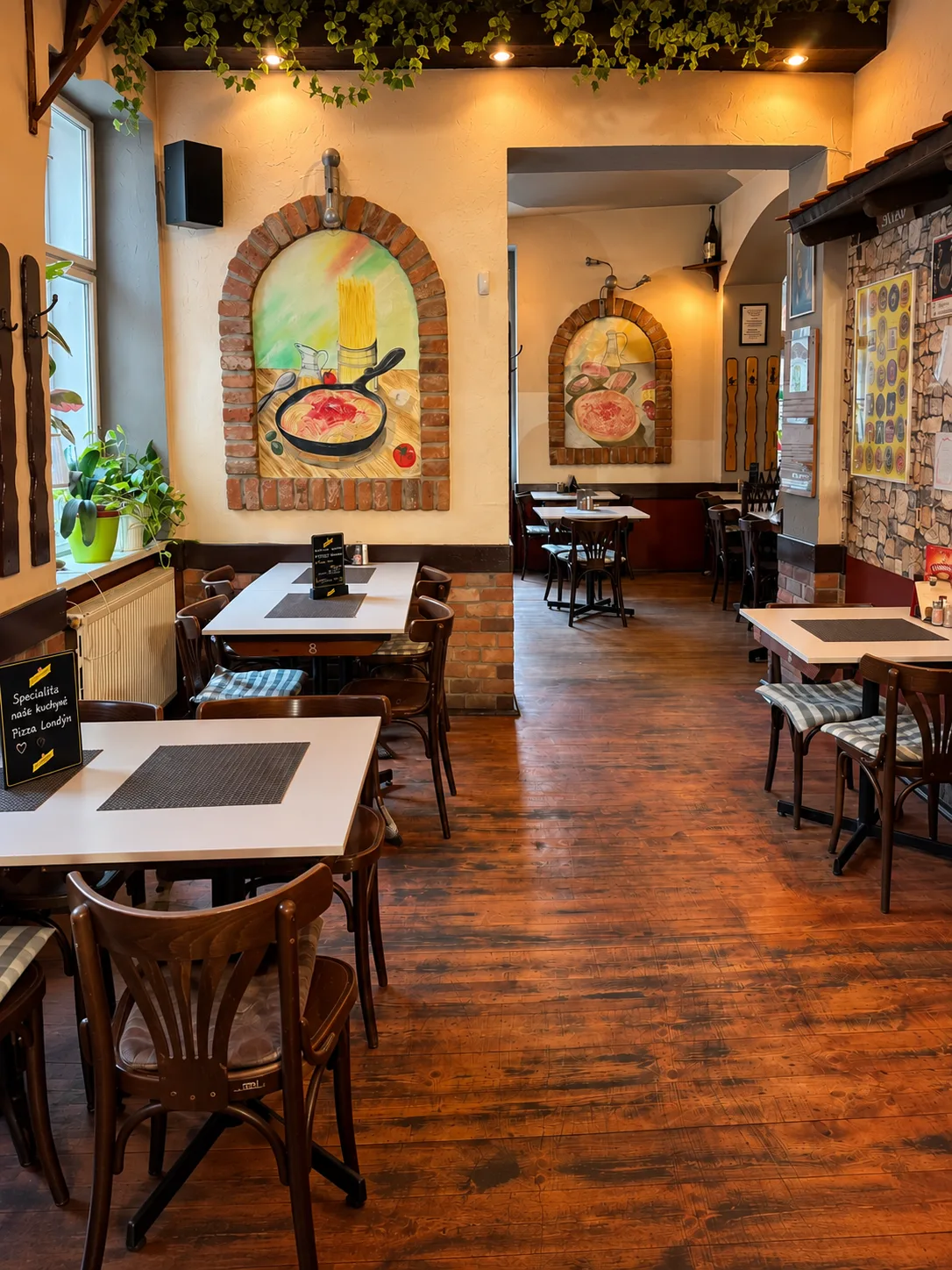 Seating Inside the Restaurant